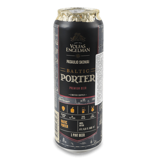 Пиво Volfas Engelman Baltic Porter темне з/б (0,568л)