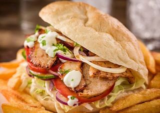 Kebab standard z serem