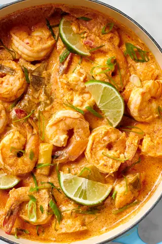 Caril de Gambas