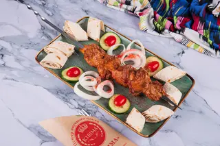 Шашлык из курицы