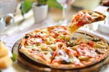 Pizza fruits de mer