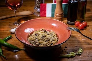 Tagliolini con sfilacci di filetto