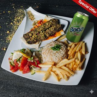 Kebab pistache + Boga