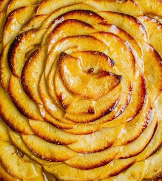 Part de tarte aux pommes