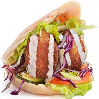 Shawarma With Falafel Vegetariano