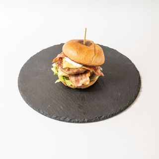 Hamburger doppio bacon