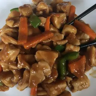41B. Pollo con salsa de ostras
