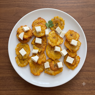 Patacones Con Queso