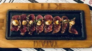 Tataki 150 g in salsa teriyaki e mandorle