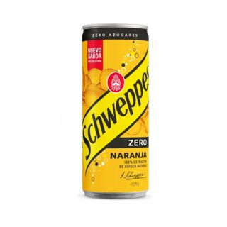 SCHWEPPES ZERO Naranja lata 330ml.
