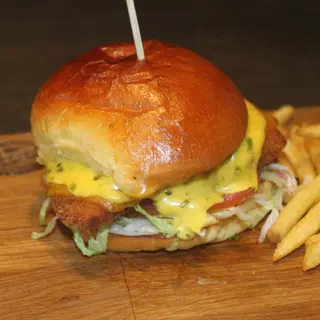Lauri Markkanen's Chicken Burger