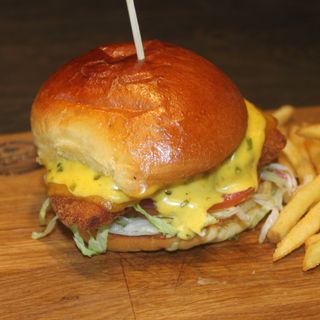 Lauri Markkanen's Chicken Burger