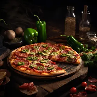 Pizza Diavolo & sok