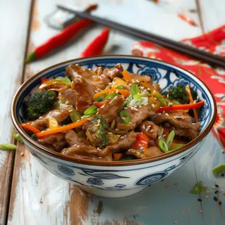 Cerdo chop suey