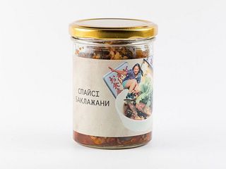 Спайсі баклажани в банці (250g)