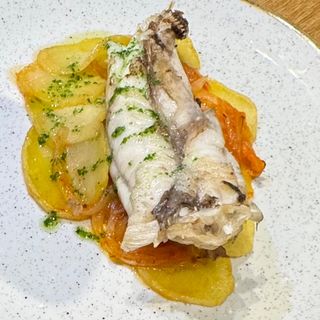 Colita de Rape al horno