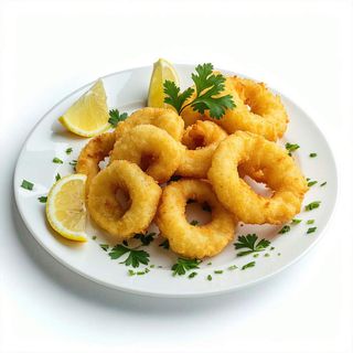 Kalmary w panierce z sosem tamaryndowym