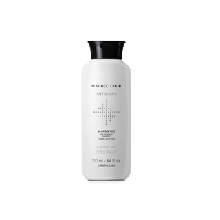 Shampoo Anticaspa Malbec Club, 250ml
