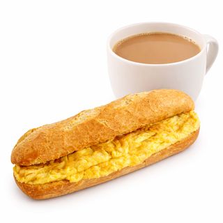 Combo Pain Omelette Et Café Au Lait