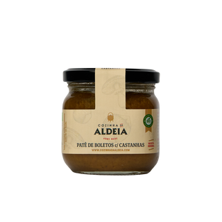 Patê de Boletos com Castanhas 100 % Bio 180GR