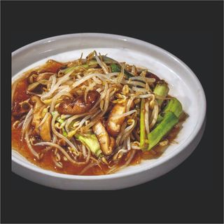 118 brotes de soja y verduras