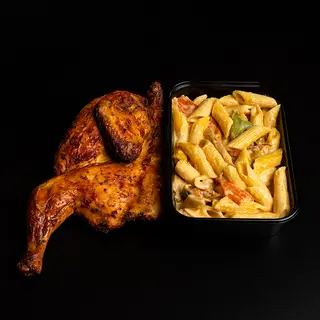 1/2 Poulte & Pasta