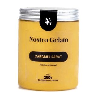 Înghețată de caramel sărat