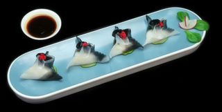 39. Ravioli cristallo con seppie - 4 pezzi