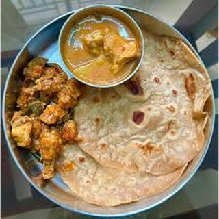 Full Chicken Curry with Chapati
