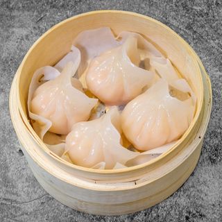 Dim Sum de Gambas al vapor