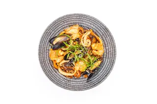 WOK с морепродуктами
