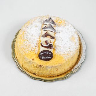 Mimosa chantilly e gocce di cioccolato   - per 6 persone