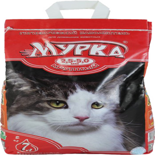 Наповнювач бентоніт Мурка червона 5кг