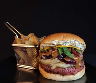 Burger Turroncita + Patatas