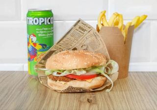 Menú Hamburguesa De Pollo