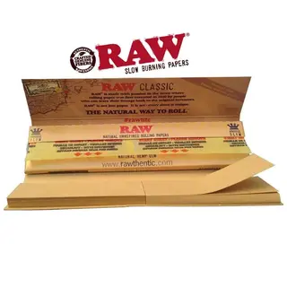 Mortalhas RAW King Size Slim 32 folhas + 32 filtros