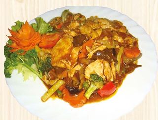 Kurczak w sosie curry 350g