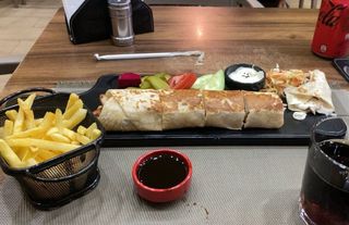 Arabi Pain Pitta Shawarma Viande