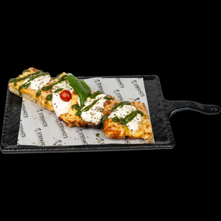 Focaccia Stracciatella Slice
