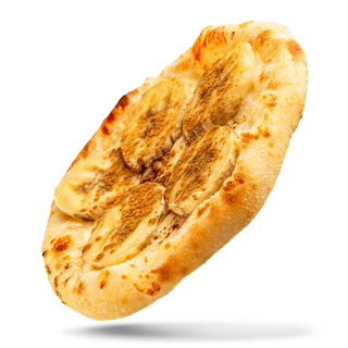 60. Esfirra de Banana Com Mozzarella