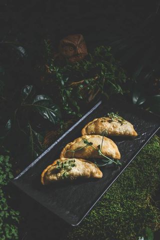 Мини чебуреки с говядиной