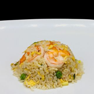 Riso con gamberi