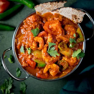 Balti Prawns