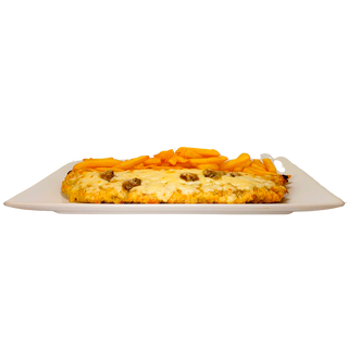 Milanesa escalope cuatro quesos