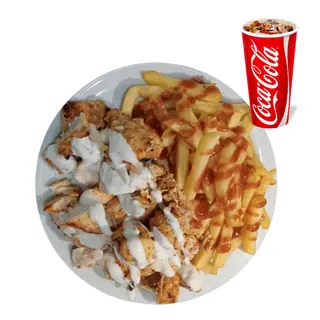 Pollo Bbq Plato Y Patata