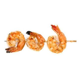 Brocheta de langostino