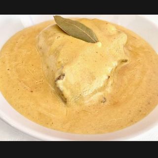 Bife com molho Mostarda