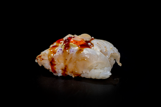 129. Nigiri De Lubina Flameada (2 Uds.)
