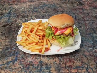 Antani's cheese burger