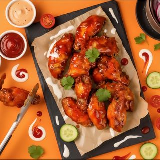 Honey Sriracha Chicken wings 10
